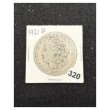 1921 D Morgan Silver Dollar Coin