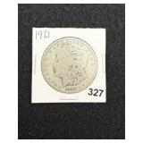 1921 Morgan Silver Dollar Coin