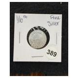 1/10th Fine Silver Coin