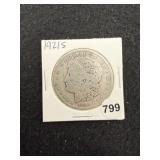 1921 S Morgan Silver Dollar Coin