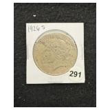 1926 S Peace Silver Dollar Coin