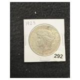 1923 Peace Silver Dollar Coin