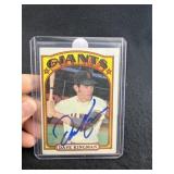 Dave Kingman Hand Signed Authentic Autograph