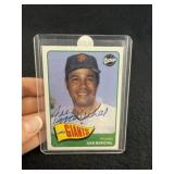 Juan Marichal Hand Signed Authentic Autograph
