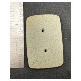 Gorget Indian Artifact Arrowhead