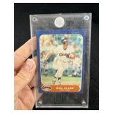 1986 Fleer Will Clark Baseball Card