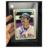Wade Boggs Hand Signed Authentic Autograph