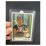 Jose Canseco Hand Signed Authentic Autograph