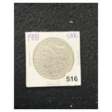 1881 UNC Morgan Silver Dollar Coin