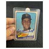 Juan Marichal Hand Signed Authentic Autograph