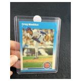1987 Fleer Greg Maddux Baseball Card