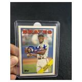 Ron Gant Hand Signed Authentic Autograph
