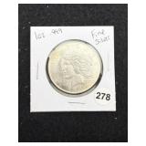 1 Ounce .999 Fine Silver Coin