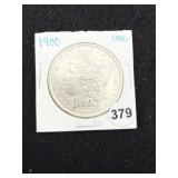 1900 UNC Morgan Silver Dollar Coin