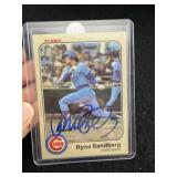 Ryne Sandberg Hand Signed Authentic Autograph
