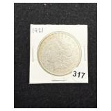 1921 Morgan Silver Dollar Coin