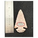 Dovetail Indian Artifact Arrowhead