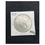 1923 Peace Silver Dollar Coin