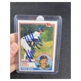 Wade Boggs Hand Signed Authentic Autograph