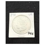 1879 UNC Morgan Silver Dollar Coin