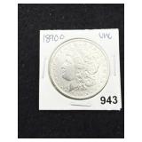 1890 O UNC Morgan Silver Dollar Coin