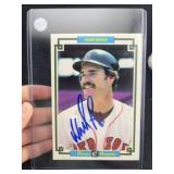 Wade Boggs Hand Signed Authentic Autograph