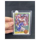 Wade Boggs Hand Signed Authentic Autograph