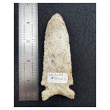 Graham Cave  Indian Artifact Arrowhead