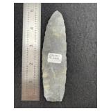 Agate Basin Indian Artifact Arrowhead
