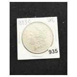 1883 O UNC Morgan Silver Dollar Coin