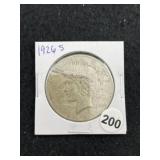 1926 S Peace Silver Dollar Coin