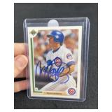 Ryne Sandberg Hand Signed Authentic Autograph