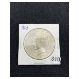 1923 Peace Silver Dollar Coin
