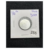 1/10th Fine Silver Coin