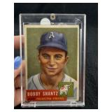 1953 Topps Bobby Shantz Baseball Card