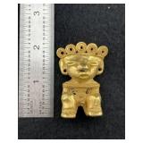Tumbaga Tairona Gold Figurine UNKNOWN MATERIAL