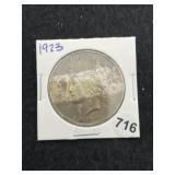 1923 Peace Silver Dollar Coin