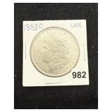 1883 O UNC Morgan Silver Dollar Coin
