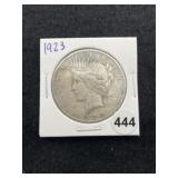 1923 Peace Silver Dollar Coin