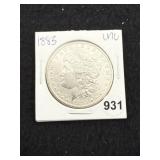 1883 UNC Morgan Silver Dollar Coin