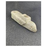Hawk Effigy Stone Pipe Indian Artifact Arrowhead