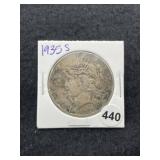 1935 S Peace Silver Dollar Coin
