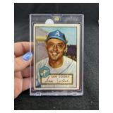 1952 Topps Sam Zoldak Baseball Card