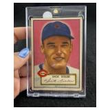 1952 Topps Dick Sisler Baseball Card