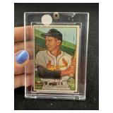1952 Bowman Al "Red" Schoendienst Baseball Card