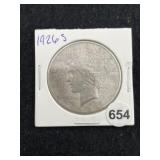1926 S Peace Silver Dollar Coin