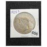 1923 S Peace Silver Dollar Coin