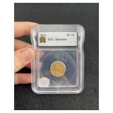 1913 ICG - Genuine 2 &1/2 Dollar Gold Coin