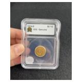 1914-D ICG - Genuine 2 &1/2 Dollar Gold Coin