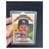 Ron Guidry Hand Signed Authentic Autograph